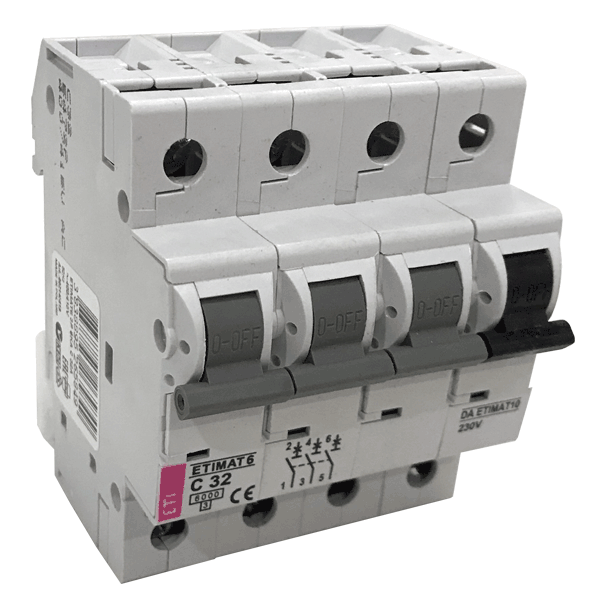 HOTBOY Performance switch 3P 32A with trigger coil for 21kW